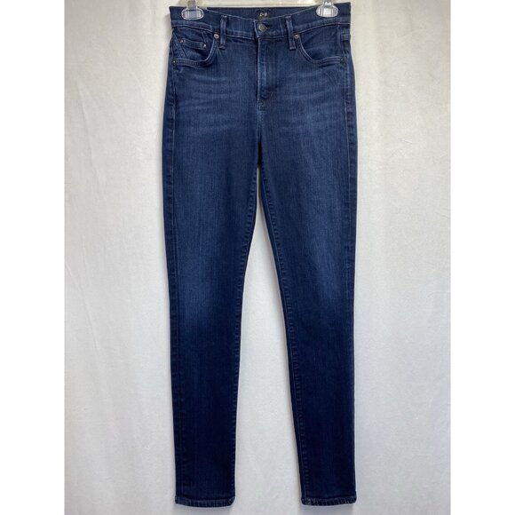 Citizens Of Humanity Denim - Citizens of Humanity Rocket High Rise Skinny Denim Stretch Jeans Women 26 Blue